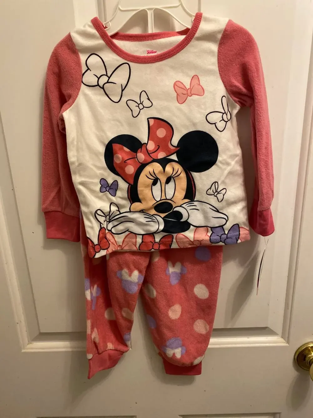 Brand New Disney Minnie Mouse Kids Size 3T Pajama Lounge Set Gift